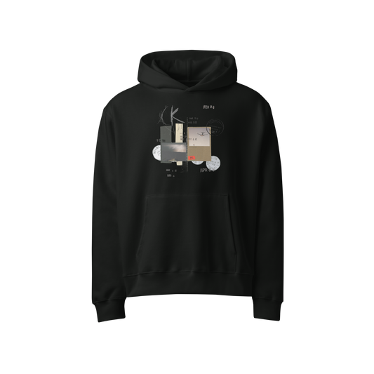 i don't belong here - hoodie (black)